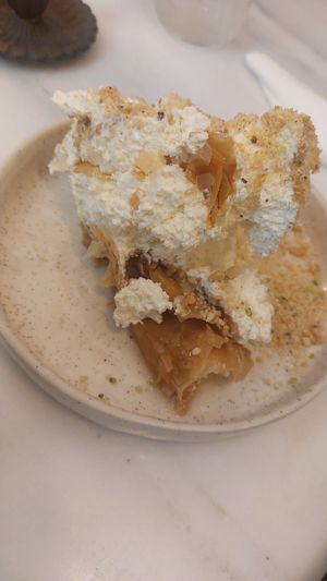 Baklava cheesecake at Avit in Athens
