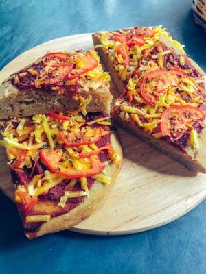 Vegan Foccacia @ AVIT at Avit in Athens