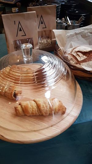 Croissants, bread and granola! at Avit in Athens