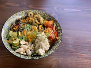 Bowl of the day... DIVINE celebration of flavors and textures!  at Avit in Athens