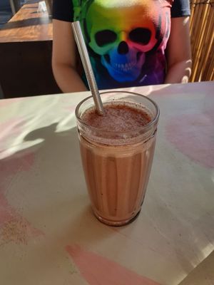 Cold chocolate at Avit in Athens