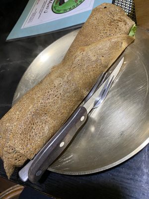   at French Creperie and Bar in Pokhara