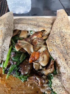   at French Creperie and Bar in Pokhara