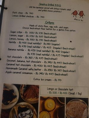  at French Creperie and Bar in Pokhara