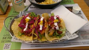 Nacho vegetariano at Picante in Setubal