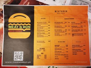 menu at Picante in Setubal