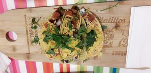 Veggie tacos at Picante in Setubal