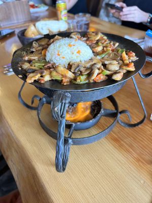 Mushroom rice   at Fat Boys in Goreme