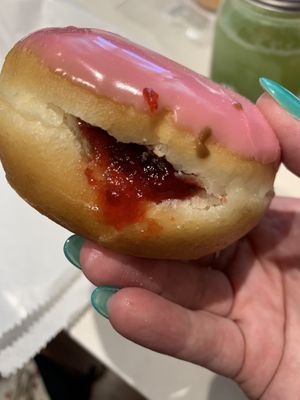 Jam Berliner  at Ingle Farm Bakery in Ingle Farm