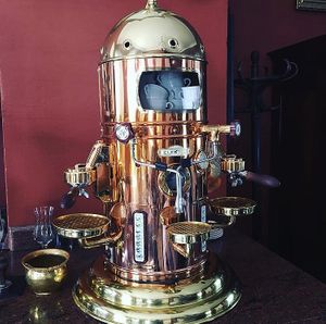 Coffee machine  at Restauracja Carska in Bialowieza