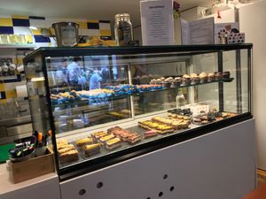 The enticing display at Ćao Šećeru in Belgrade