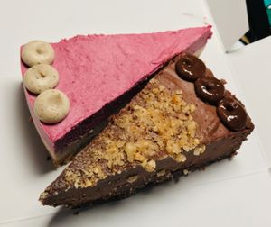 Chocolate and marina cake at Ćao Šećeru in Belgrade