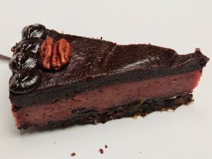 Čoko-višnja cake at Ćao Šećeru in Belgrade