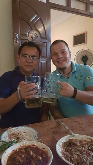 1 Liter Beer Mugs - German Style! Only here at XangKhiaw - Vvirtshaus at XangKhiaw Vvirtshaus in Thakhek