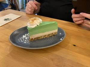 Cheesecake  at la petite graine in Limoges