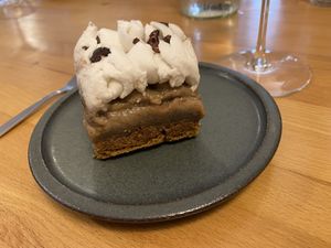 Banoffee cake - really tasty   at la petite graine in Limoges