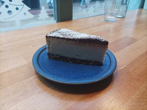 Cheesecake bounty at la petite graine in Limoges