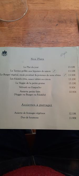  at la petite graine in Limoges