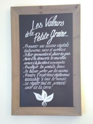 Les Valeurs de la Petite Graine at la petite graine in Limoges