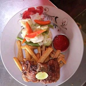  at Rest Point Cafe in Pokhara