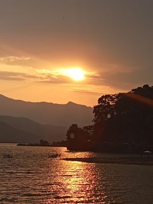  at Rest Point Cafe in Pokhara