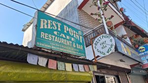  at Rest Point Cafe in Pokhara