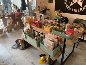 Nice people to talk about veganism at Wave 269 in Ericeira