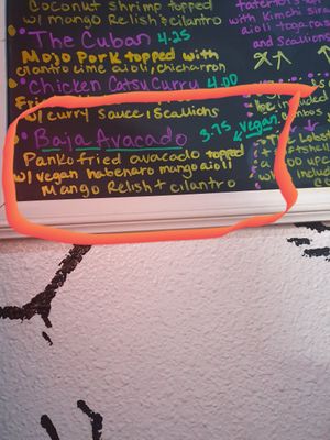 Baja avocado at King Bao in Orlando