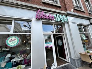store front  at Wonder Waffel in Aachen