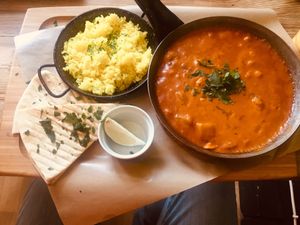 Curry at Vege Love in Warsaw