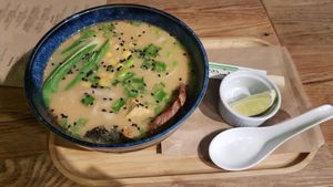 Ramen  at Vege Love in Warsaw
