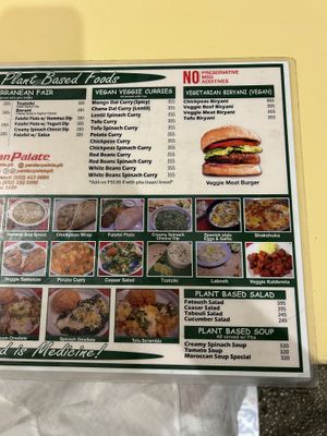 “Vegan” menu april - check the ingredients with staff!   at Persian Palate - Mango Square in Cebu
