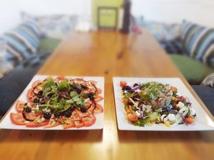 Vegan & gluten free at Gloria Bendita in Malaga