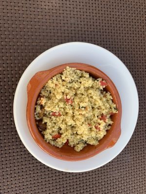Cous cous  at Gloria Bendita in Malaga