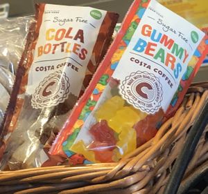 Vegan sweets! 🍬  at Costa Coffee in Lancaster