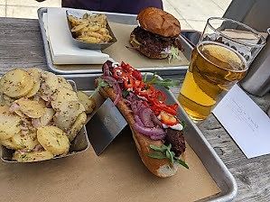 Donner And Side at Wursthall in San Mateo