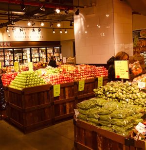 Fruit at Whole Foods at Whole Foods Market in New York City