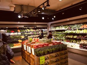 Vegetables at Whole Foods Market in New York City