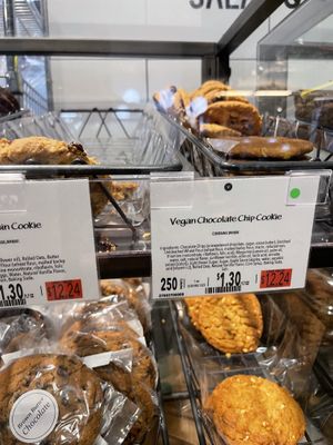 Vegan cookies!!!  at Whole Foods Market in New York City