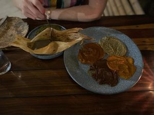 Mole  at Humo in Tulum