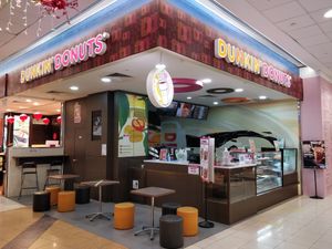 Shop front at Dunkin' - HarbourFront Centre in Central Singapore