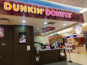 Shop side view at Dunkin' - HarbourFront Centre in Central Singapore