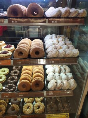 Donuts mostly $2 each at Dunkin' - HarbourFront Centre in Central Singapore