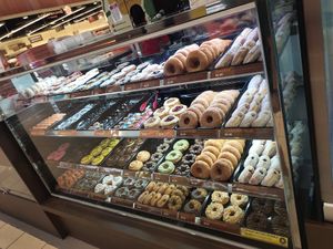Donuts mostly $2 each at Dunkin' - HarbourFront Centre in Central Singapore