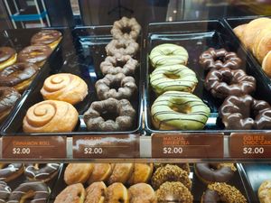 Donuts mostly $2 each at Dunkin' - HarbourFront Centre in Central Singapore