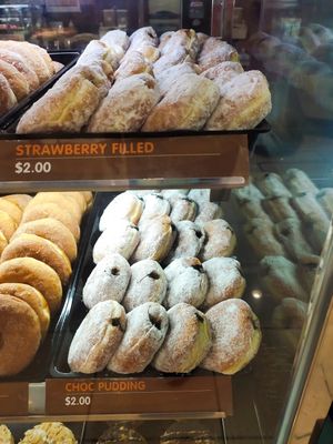 Donuts mostly $2 each at Dunkin' - HarbourFront Centre in Central Singapore
