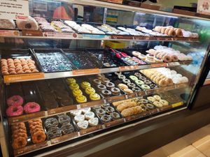 Donuts mostly $2 each at Dunkin' - HarbourFront Centre in Central Singapore