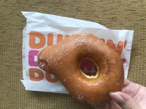 glazed donut $2 👍🏻 at Dunkin' - Bedok Mall in East Singapore