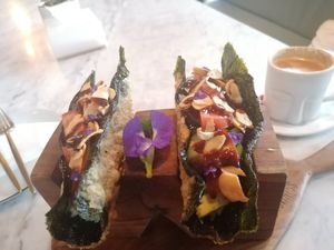 Japanese Tacos at Mudra in Ubud