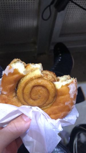 cinnamon roll $1.90 at Dunkin' Donuts - Far East Plaza in Central Singapore